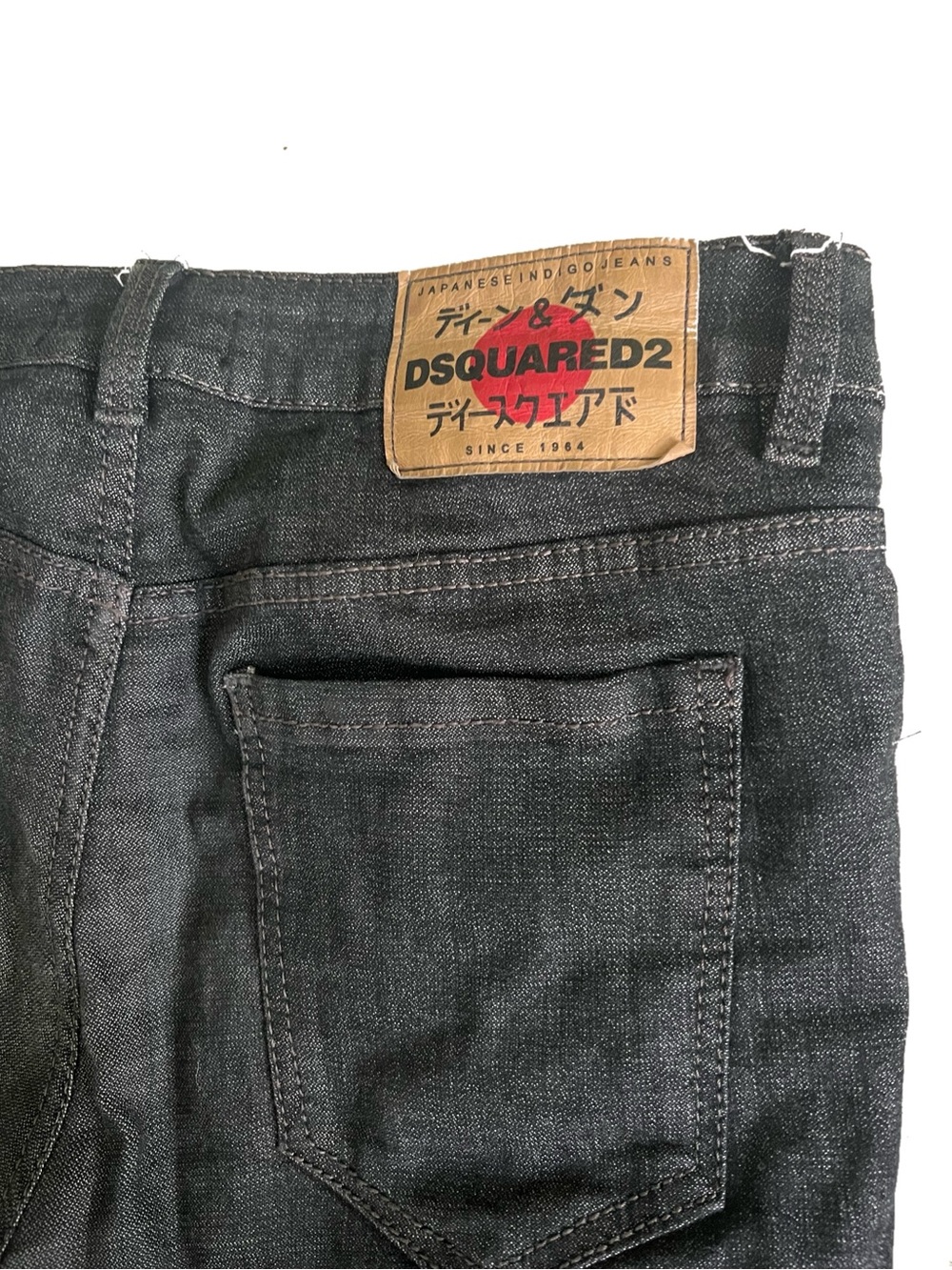 Black Dsquared Red Label Skinny Jeans